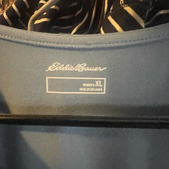 Eddie Bauer Blue Tank Dress XL - Picture 3 of 4